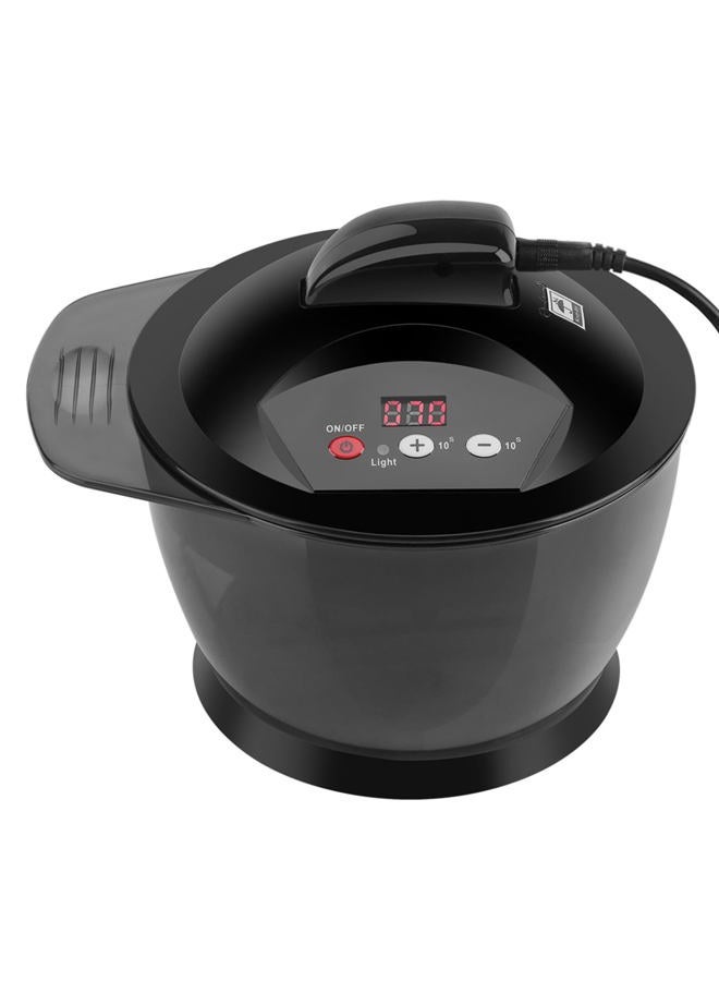 Sonew Hair Color Mixing Bowls, 320ML Electric Hair Cream Mixing Bowls for Hair Color, Hair Bleach, Hair Dye, Coloring, Hair Tinting Bowls with USB Rechargeable & LCD Time Display - Image 1